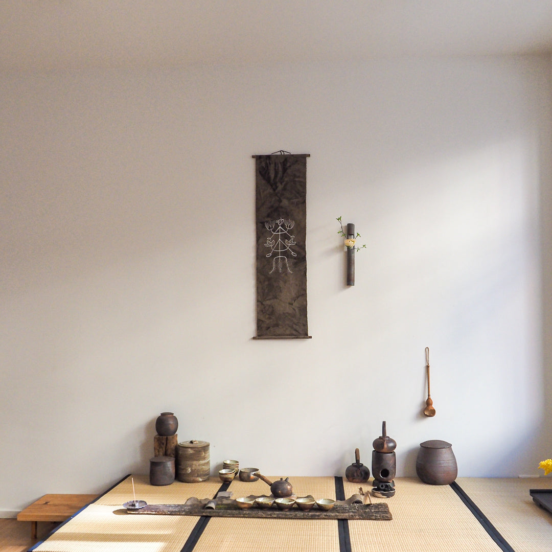 Puerh Dyed Scroll
