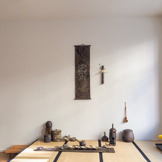Puerh Dyed Scroll
