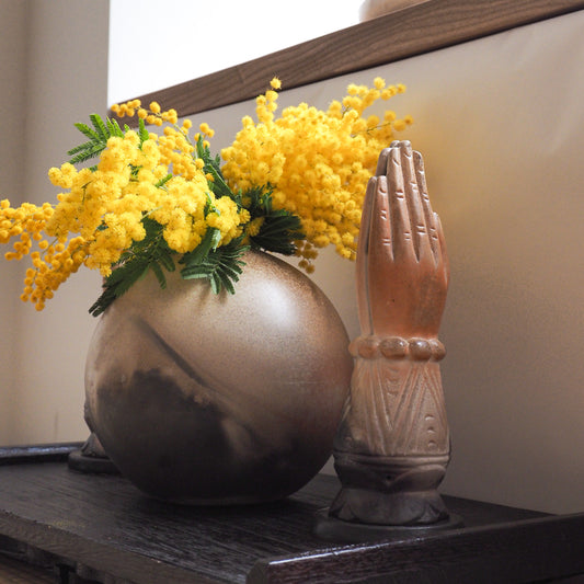 Woodfired Sphere Vase