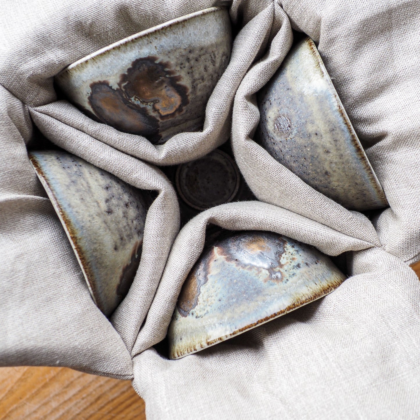 5 Yūgen Bowls In A Travel Bag