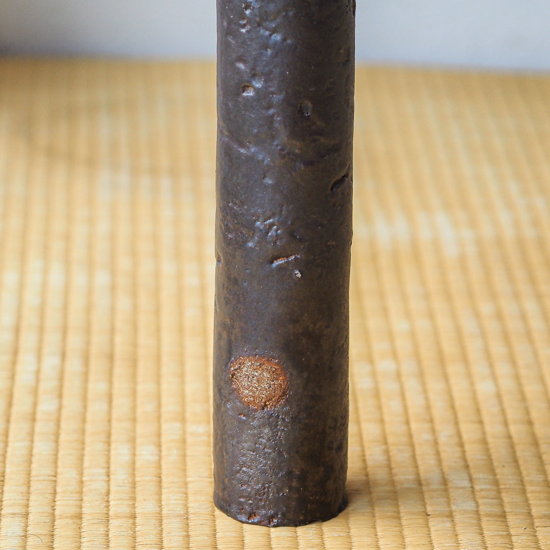 Woodfired Kuro Vase