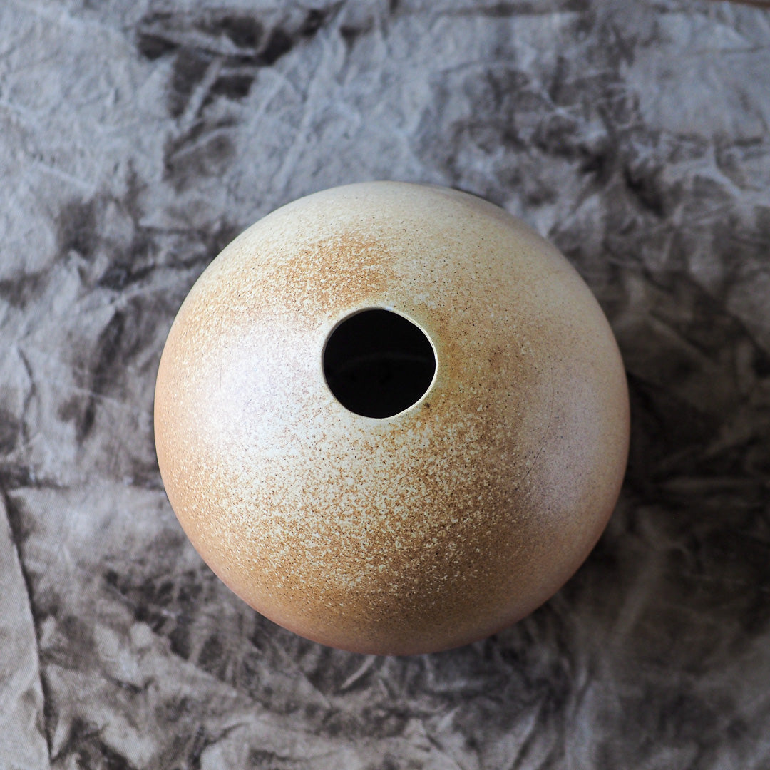 Woodfired Sphere Vase