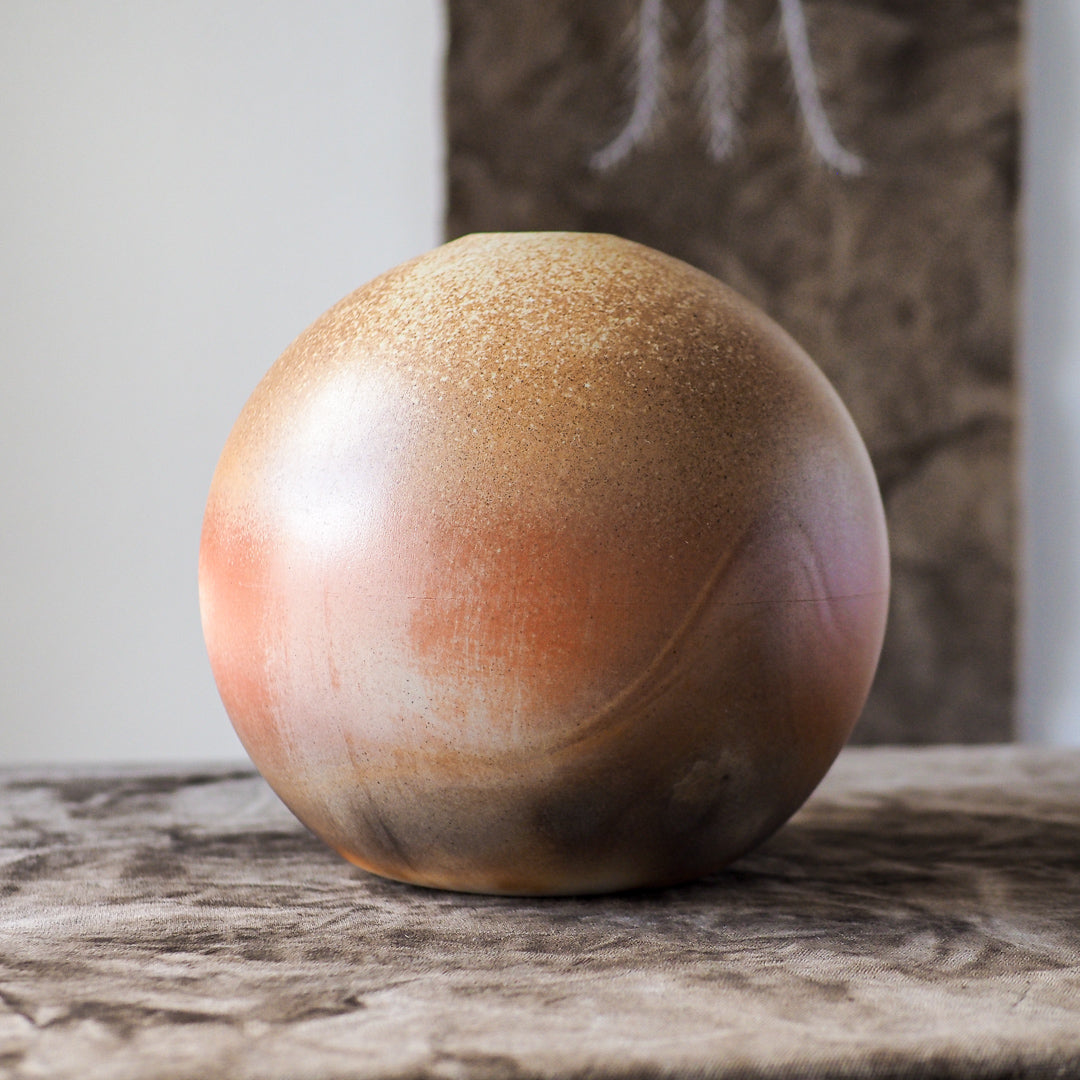 Woodfired Sphere Vase