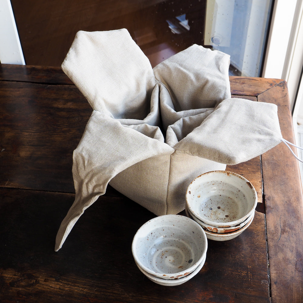 5 Woodfired Bowls In A Travel Bag