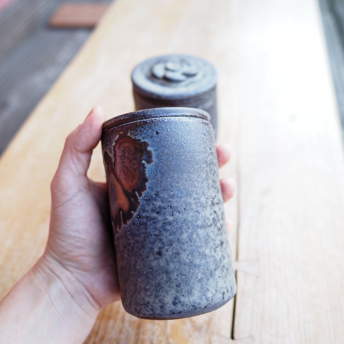 Tsukikage Tea Jar