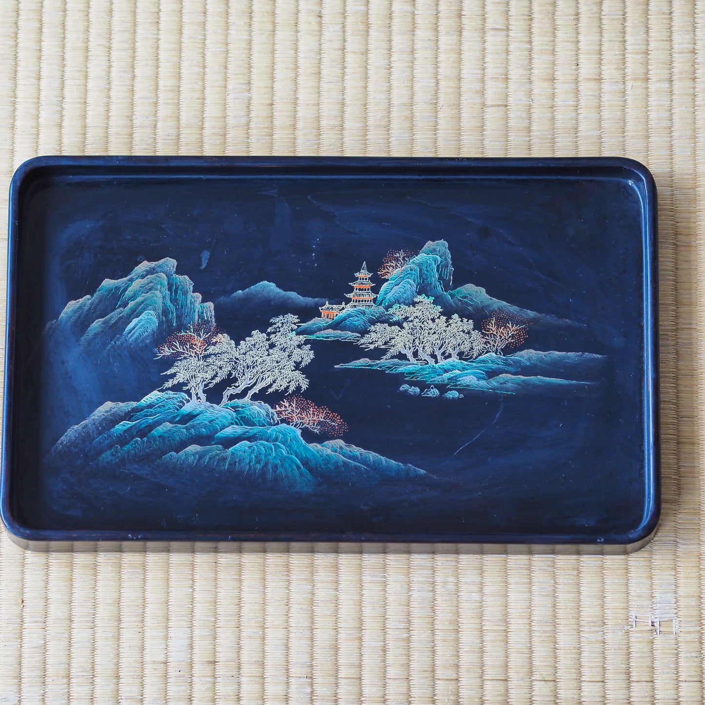 Black Lacquer Tray