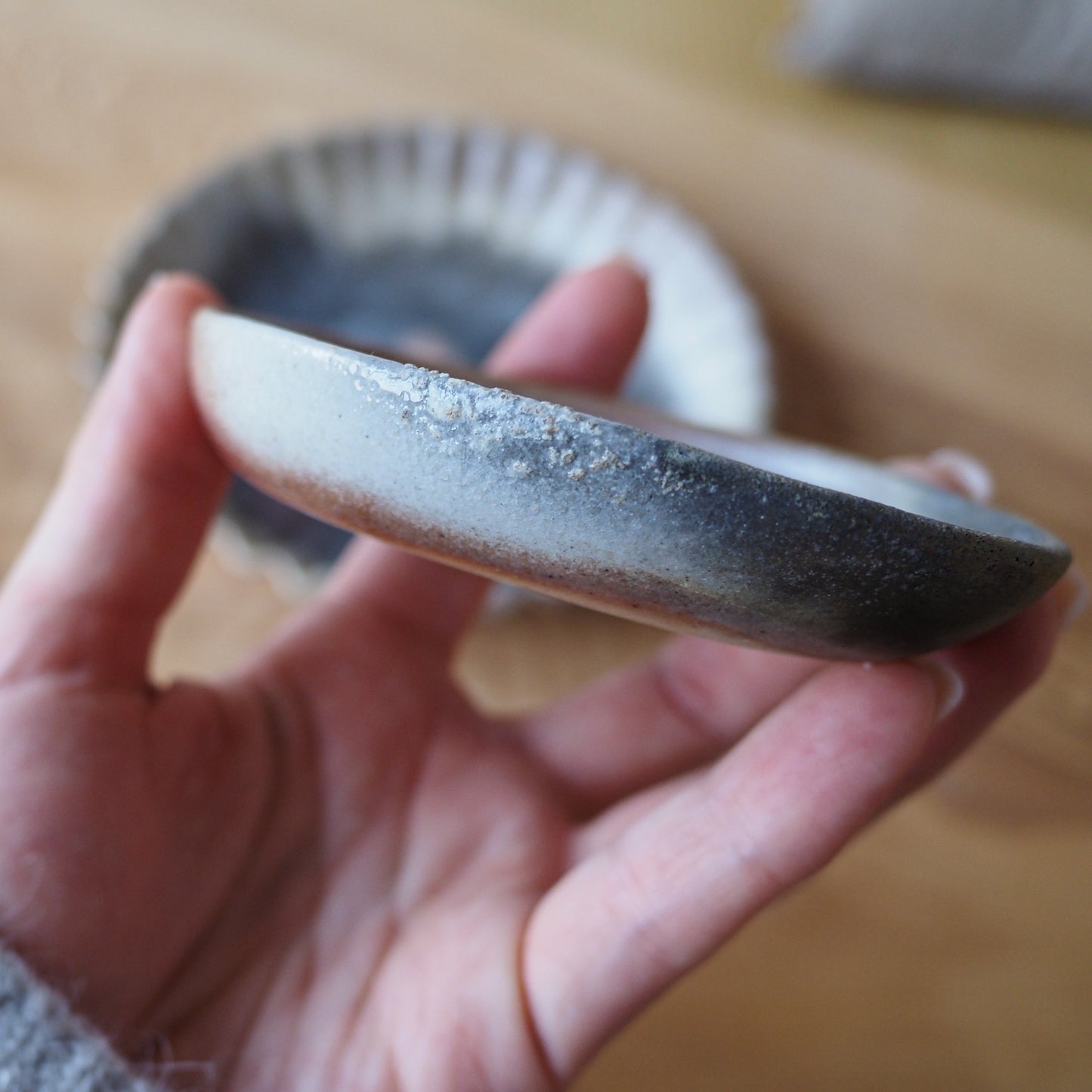 Woodfired Chrysanthemum Plate + Scoop