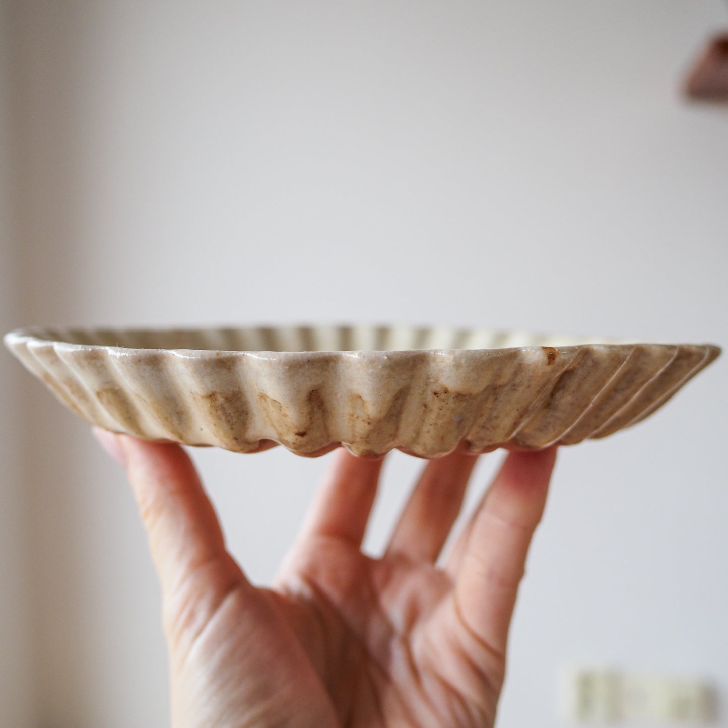 Woodfired Chrysanthemum Plate