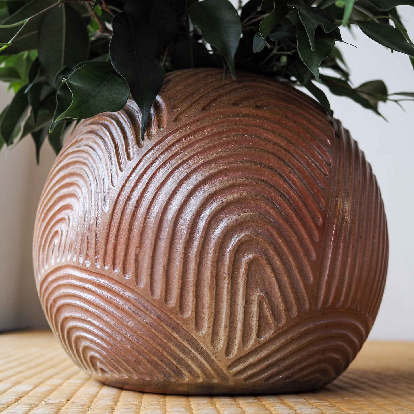 Woodfired Seigai Ha Vase