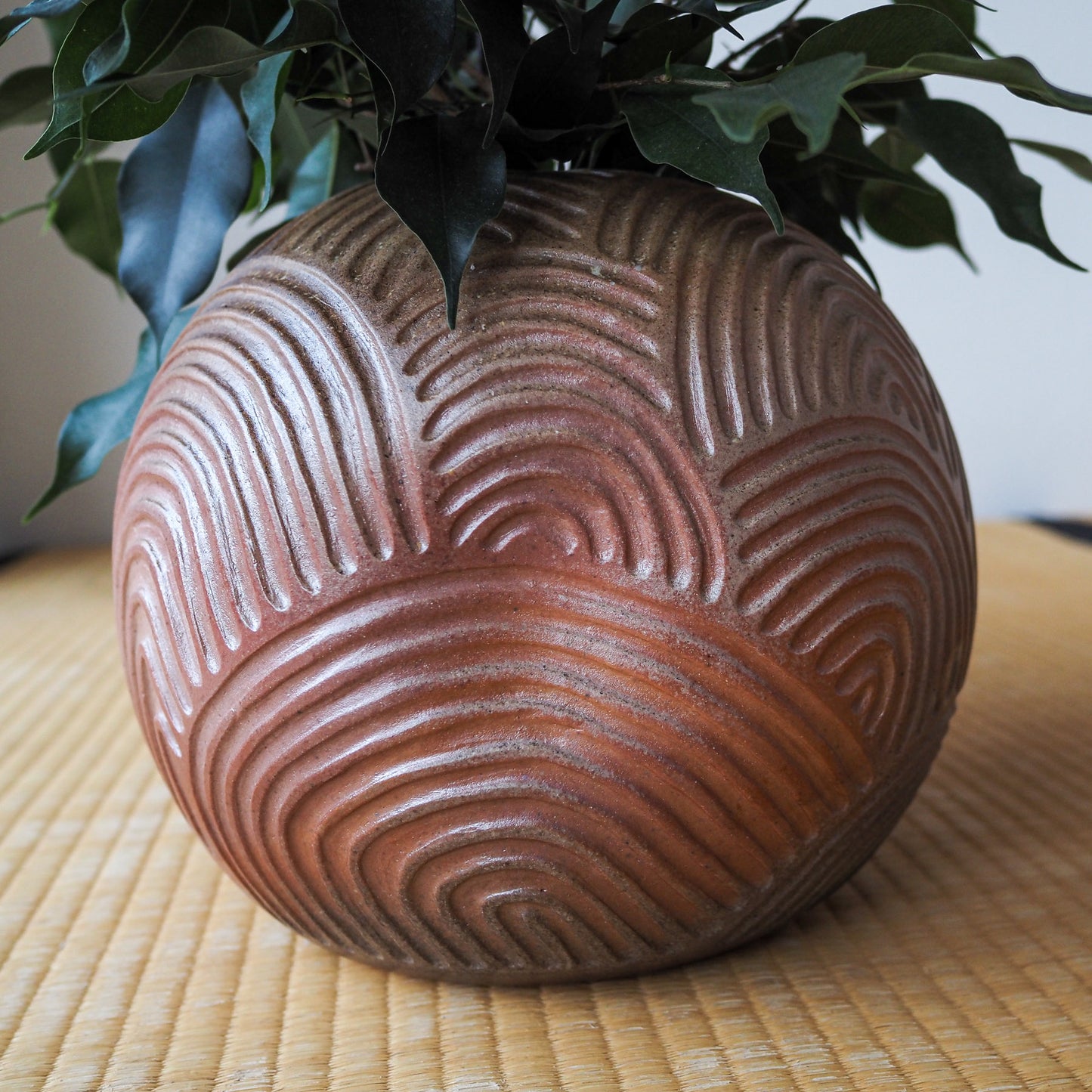 Woodfired Seigai Ha Vase