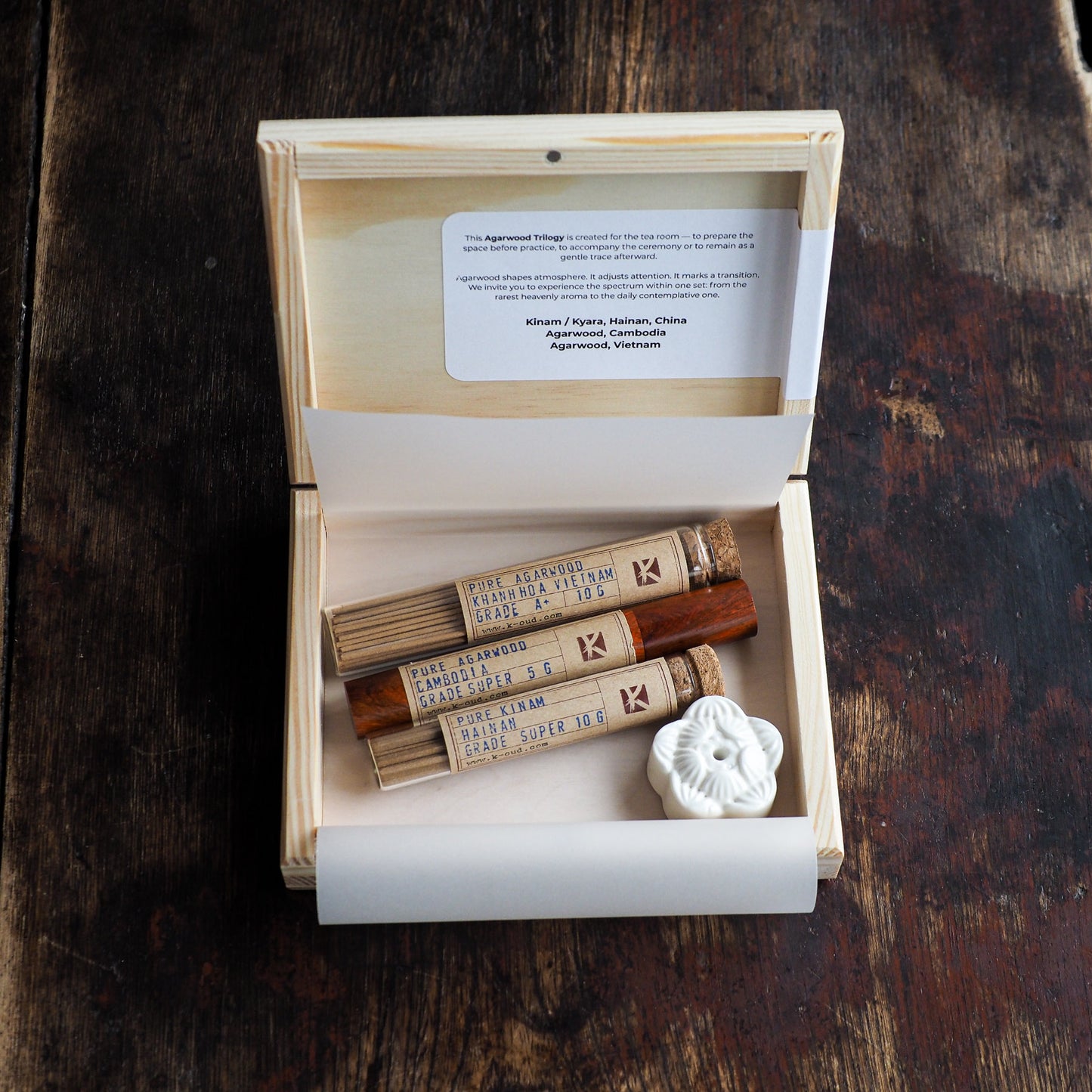Agarwood Incense Box Set