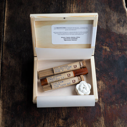 Agarwood Incense Box Set