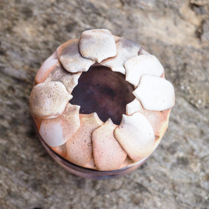 Woodfired Light Lotus Incense Holder
