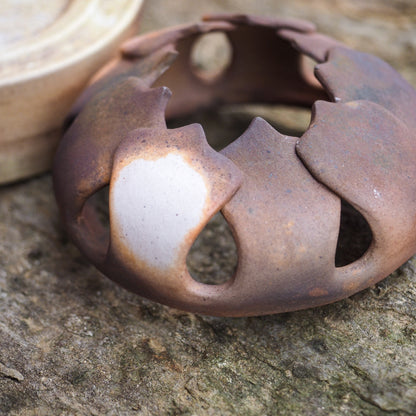 Woodfired Dark Lotus Incense Holder