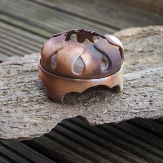 Woodfired Dark Lotus Incense Holder