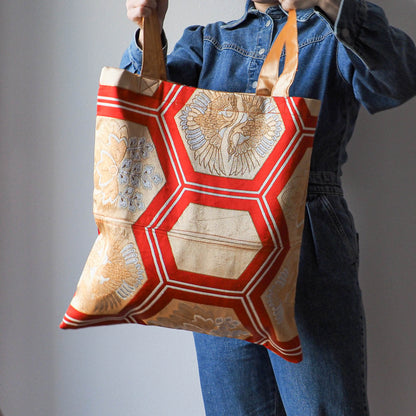 Vintage Japanese Obi Tote
