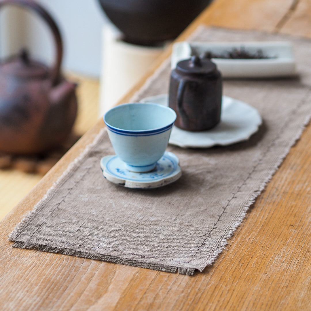 Red Tea Dyed Ribbon