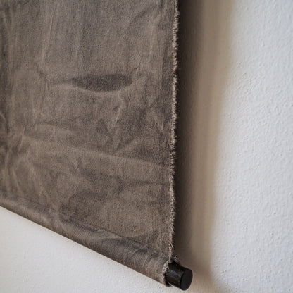 Puerh Dyed Scroll with Tea Embroidery