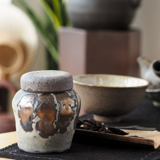 Nijū Tea Jar