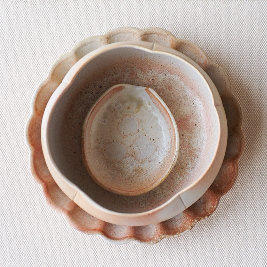 Peach Bloom Woodfired Set