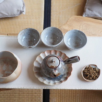 Peach Bloom Woodfired Set