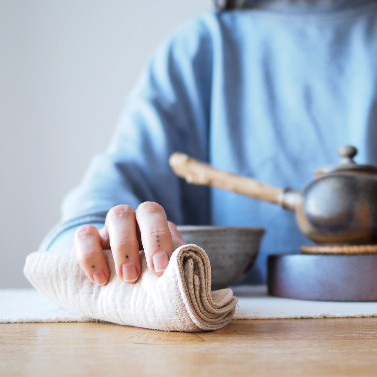 Tea Dyed Towel