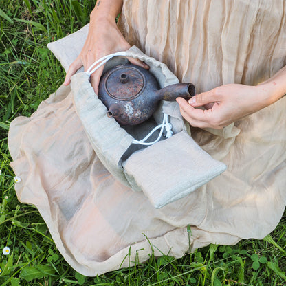 Bag For A Sidehandle Teapot